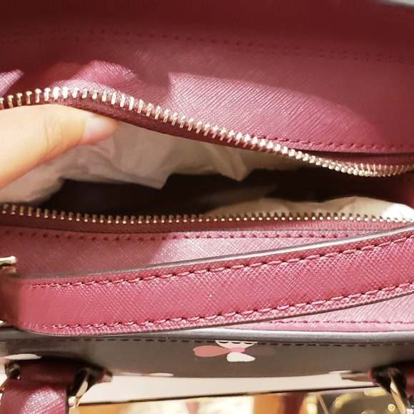 KATE SPADE MEDIUM CAMERON DUSK BUDS DISTY SATCHEL - Picture 6 of 7